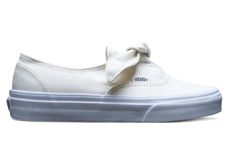 Pre-owned Vans Authentic Knotted (women's) Sneakers In Marshmallow In White