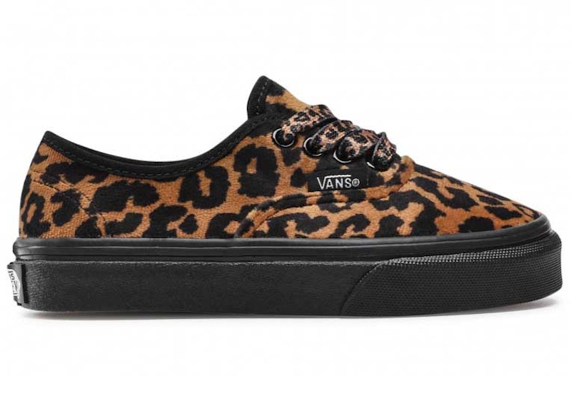 Vans with store leopard fur