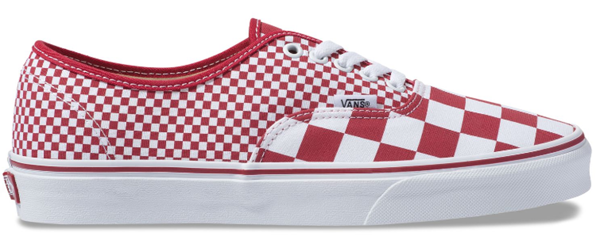 Vans Authentic Mix Checker Red -