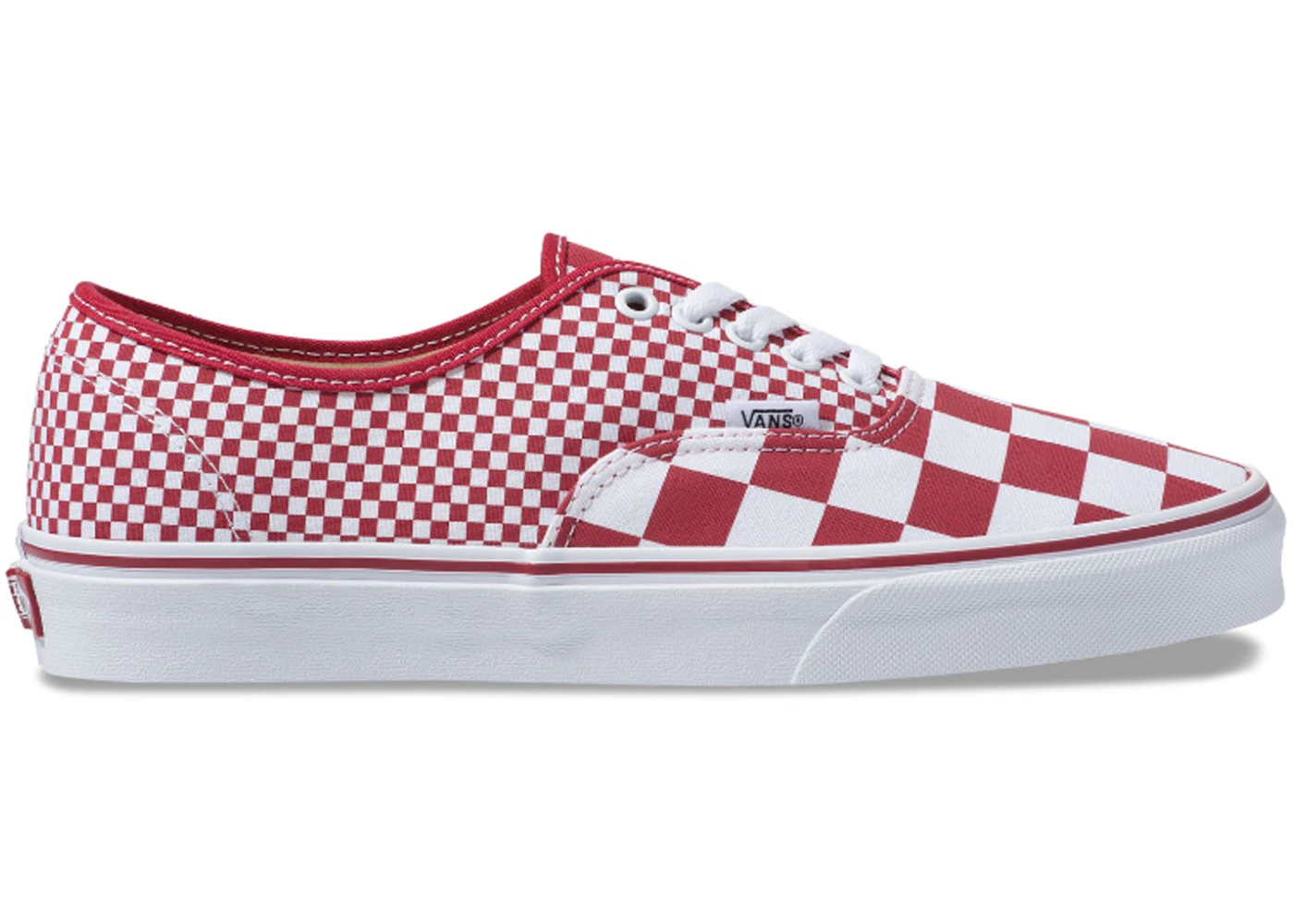 Vans red checkerboard clearance authentic