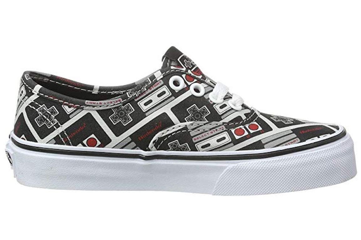 Pre-owned Vans Authentic Nintendo Controller In Controller/true White