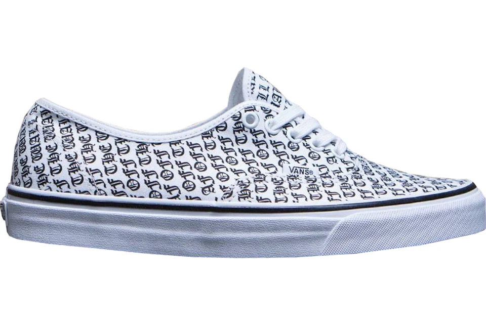 Vans Authentic Off The Wall True White Men s VN08EMOQO US