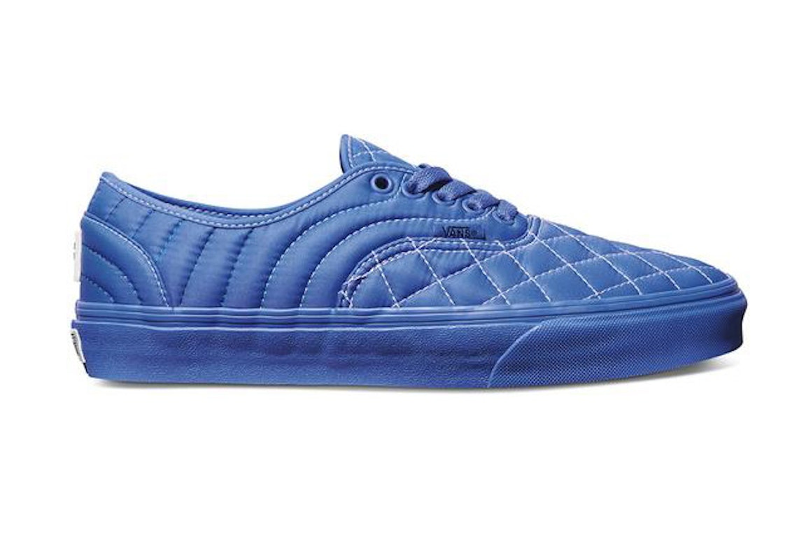 Pre-owned Vans Authentic Opening Ceremony Quilted Baja Blue In Baja Blue/baja Blue