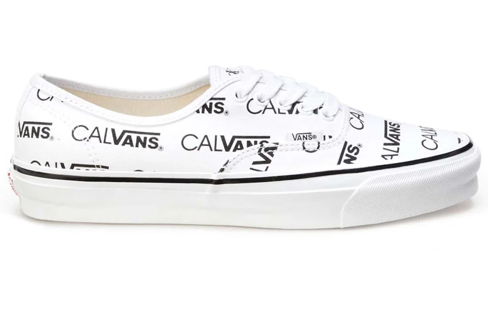 Vans Authentic Palace Calvin Klein Calvans White