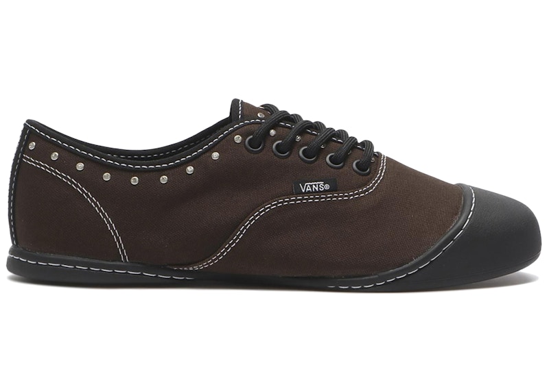 Vans Authentic Prima Rhinestone negro y marrón