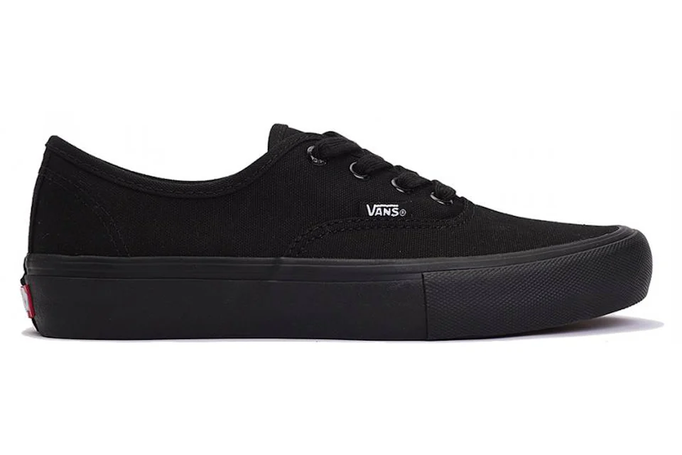 Vans authentic sale pro black