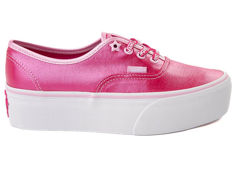 Vans authentic clearance white pink