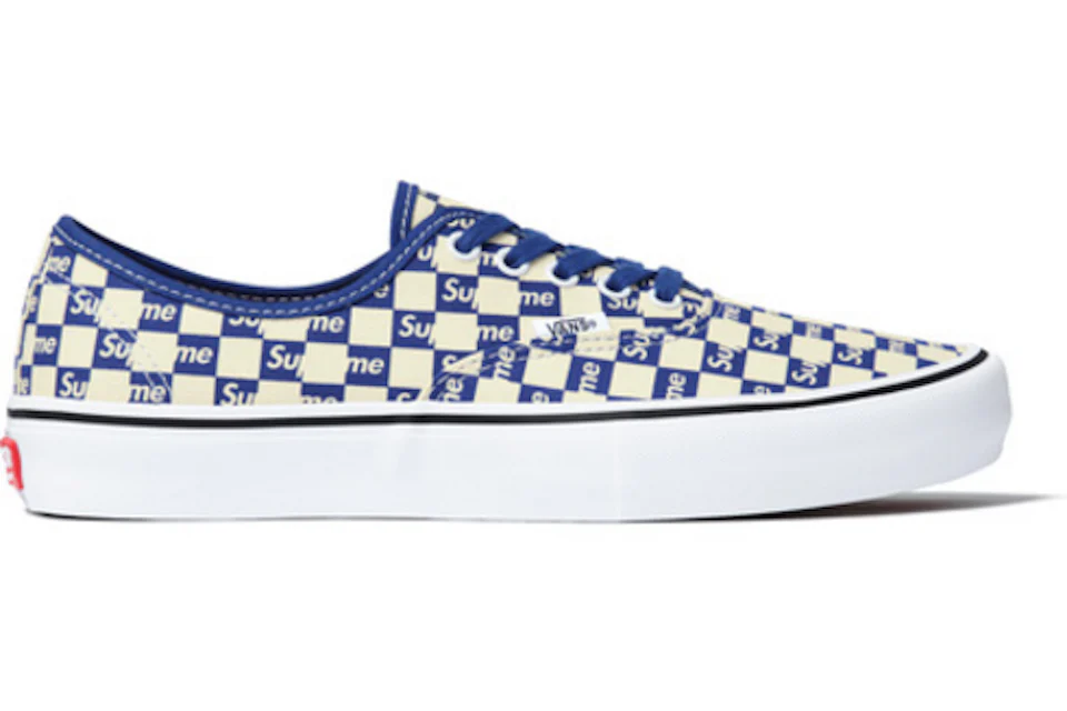 Vans authentic supreme hotsell