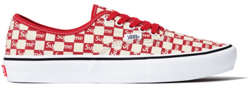 red vans with checkers