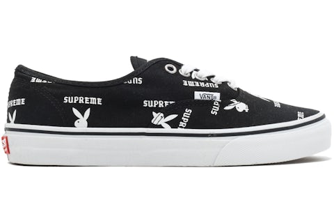 Vans Authentic Supreme x Playboy Black Men s VN 0Q0DD7M GB