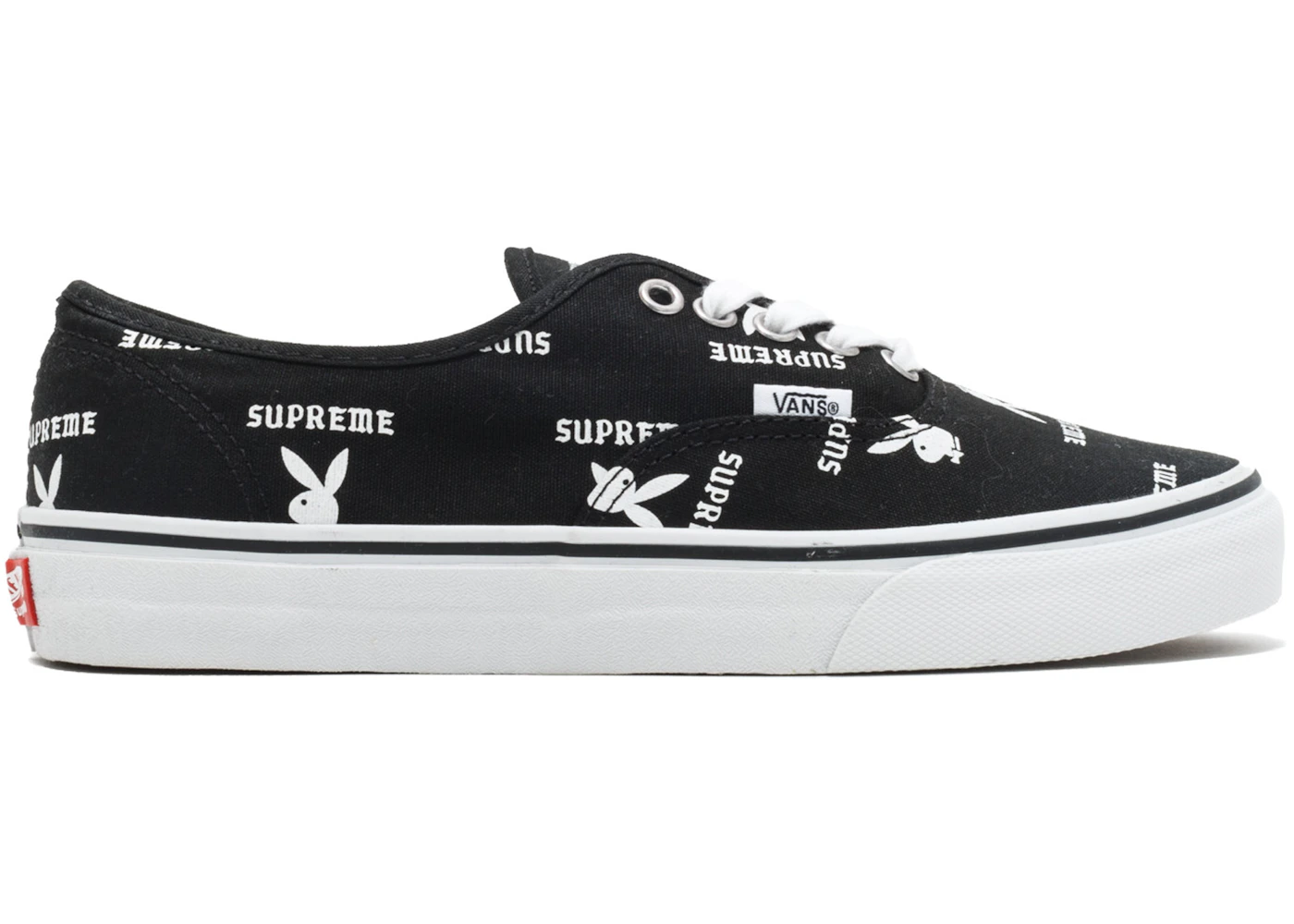 Vans Authentic Supreme x Playboy Black