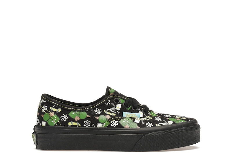 Pre-owned Vans Authentic The Simpsons Glow Bart Sneakers In Black