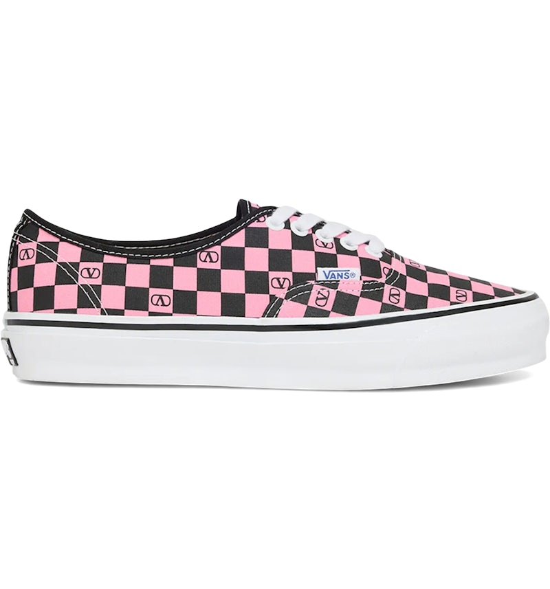 Vans Authentic Valentino Garavani, scacchiera rosa Uomo