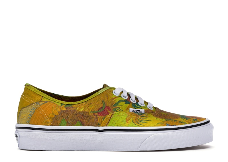 sunflowers on white vans