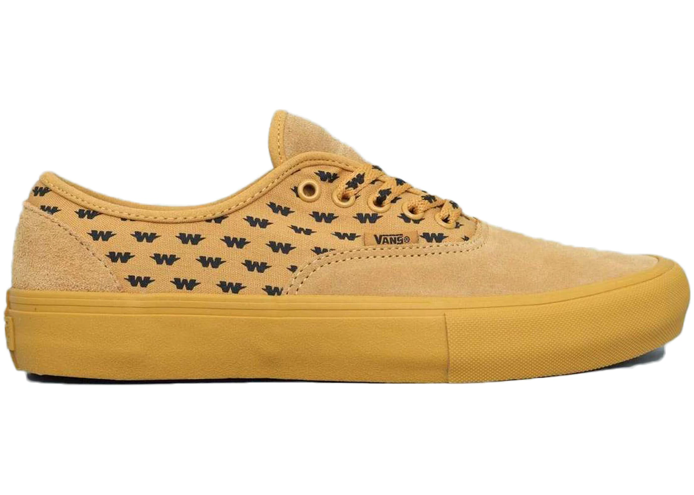 Vans Authentic WTAPS Yellow Men's VN000EFPGWE GB