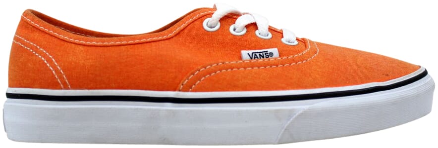 Vans Authentic Washed Vibrant Orange ثمرة الماكا