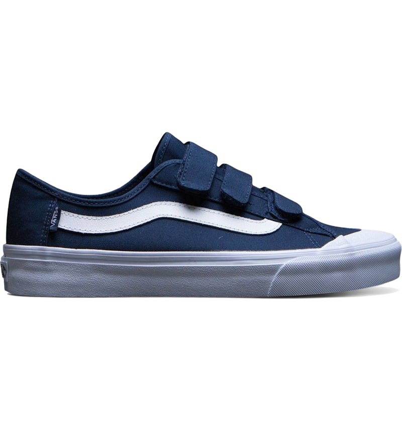 Vans Black Ball V Blue Dress Blues White Men's - VN0XSZOUV - US Vans Black Ball V Blue Dress Blues White Men's - VN0XSZOUV - US