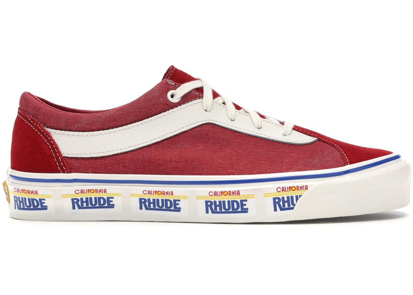 Vans Bold Ni Rhude Red Men's VN0A3WLPTHE US