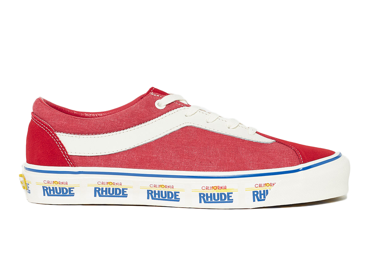 bold ni vans red