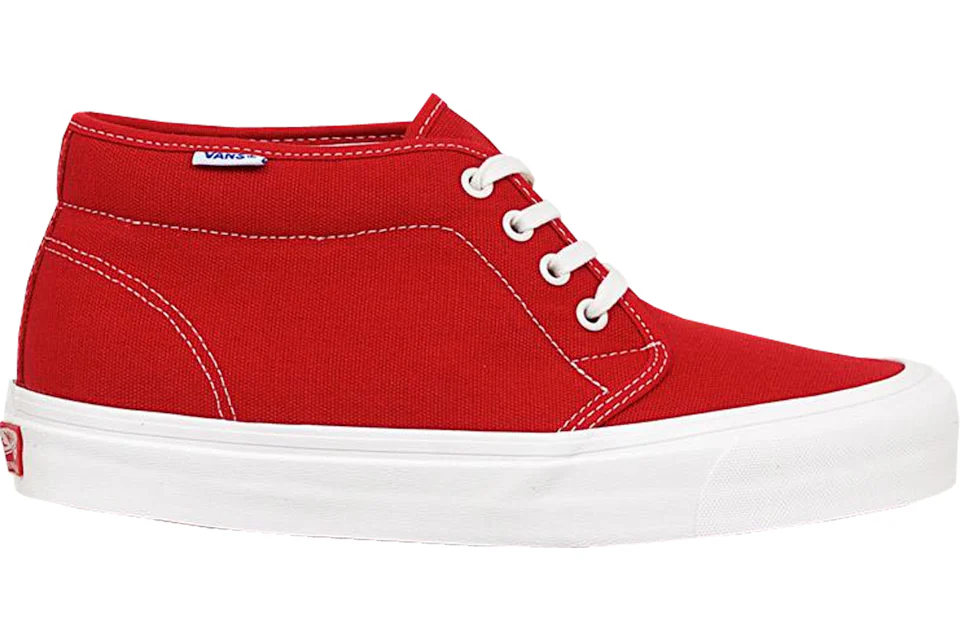 Vans chukka red hotsell