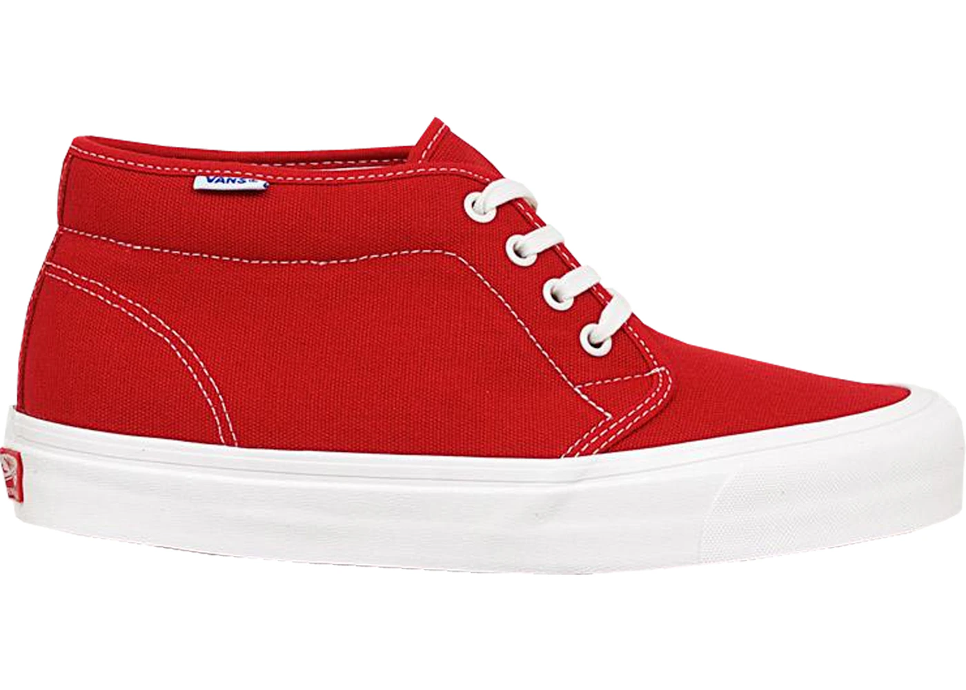 Vans chukka low red 2025