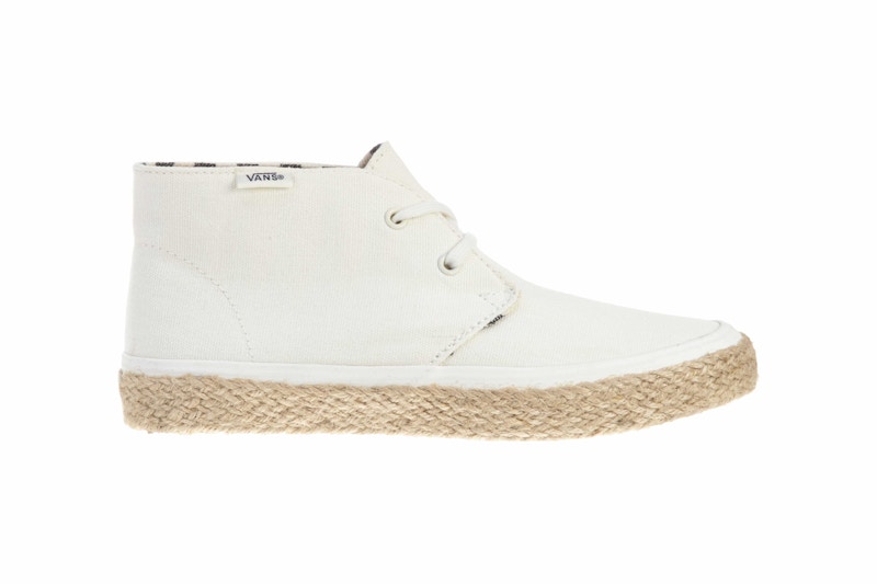 Vans shop espadrille white