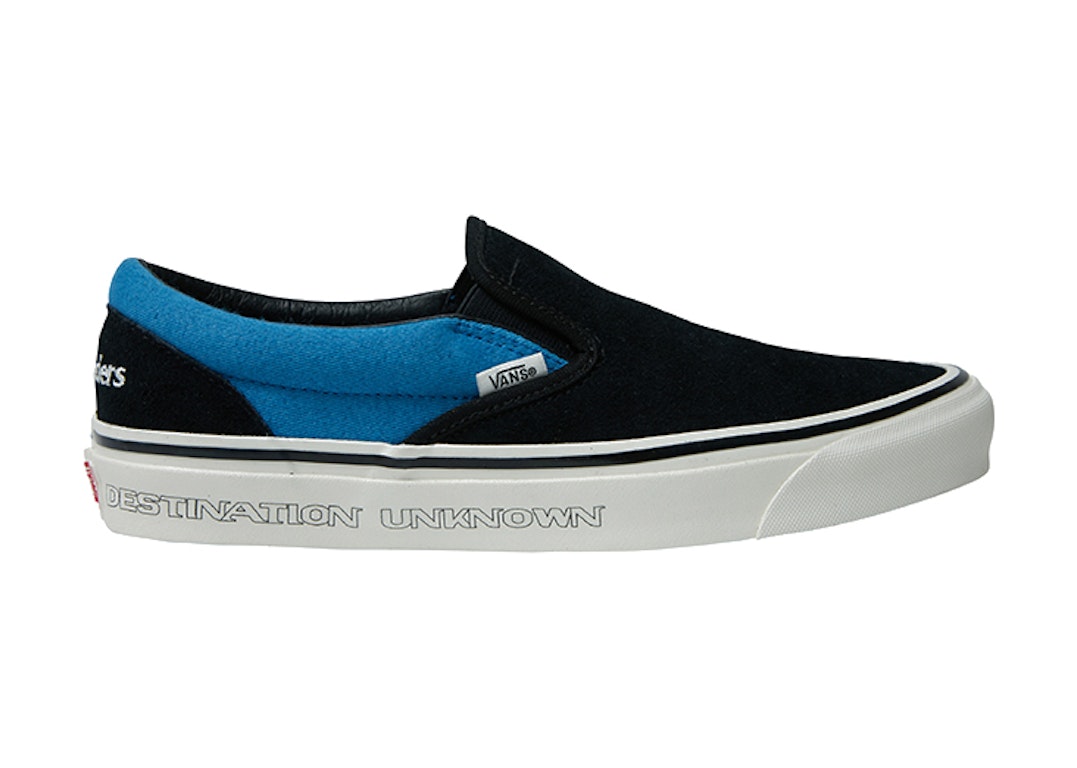 Pre-owned Vans Classic Slip-on 98 Dx Liberaiders In Black/blue/white
