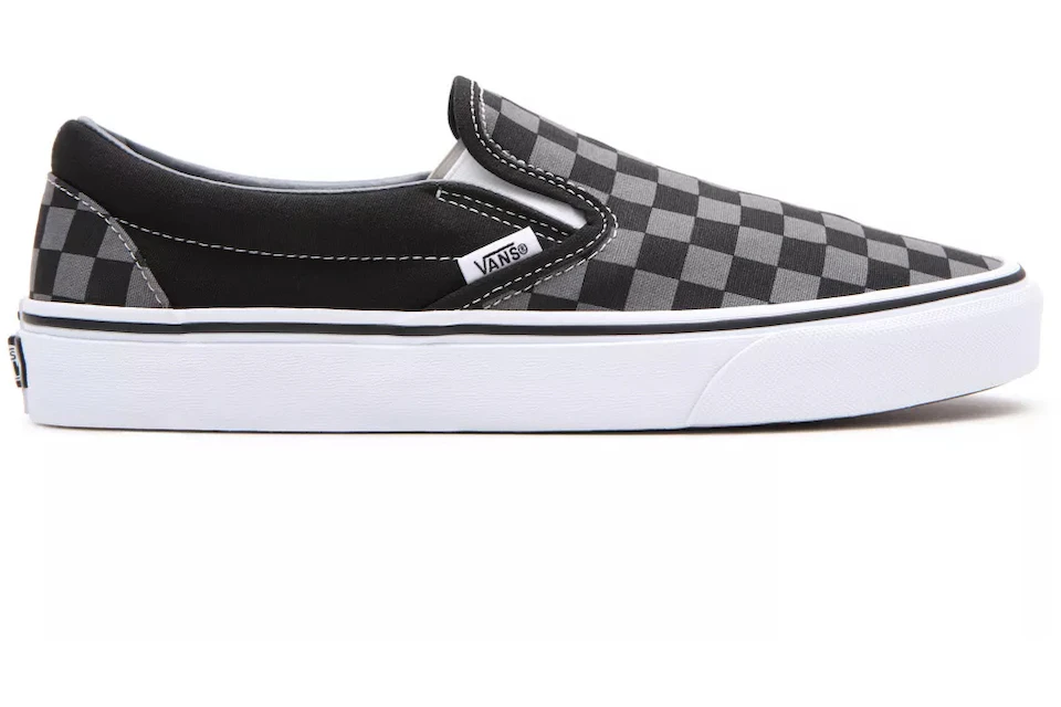 Vans Classic Slip-On Checkerboard Black Grey
