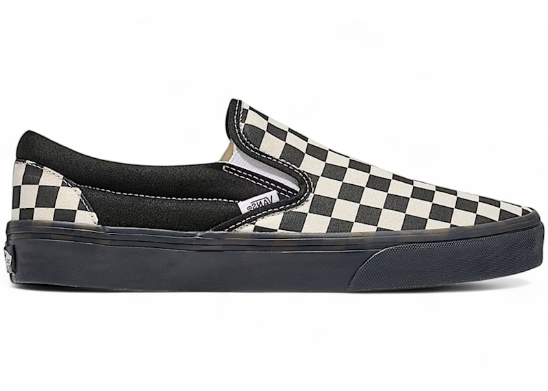 Vans Classic Slip Black Checkered Slip On Vans Vans Classic Slip