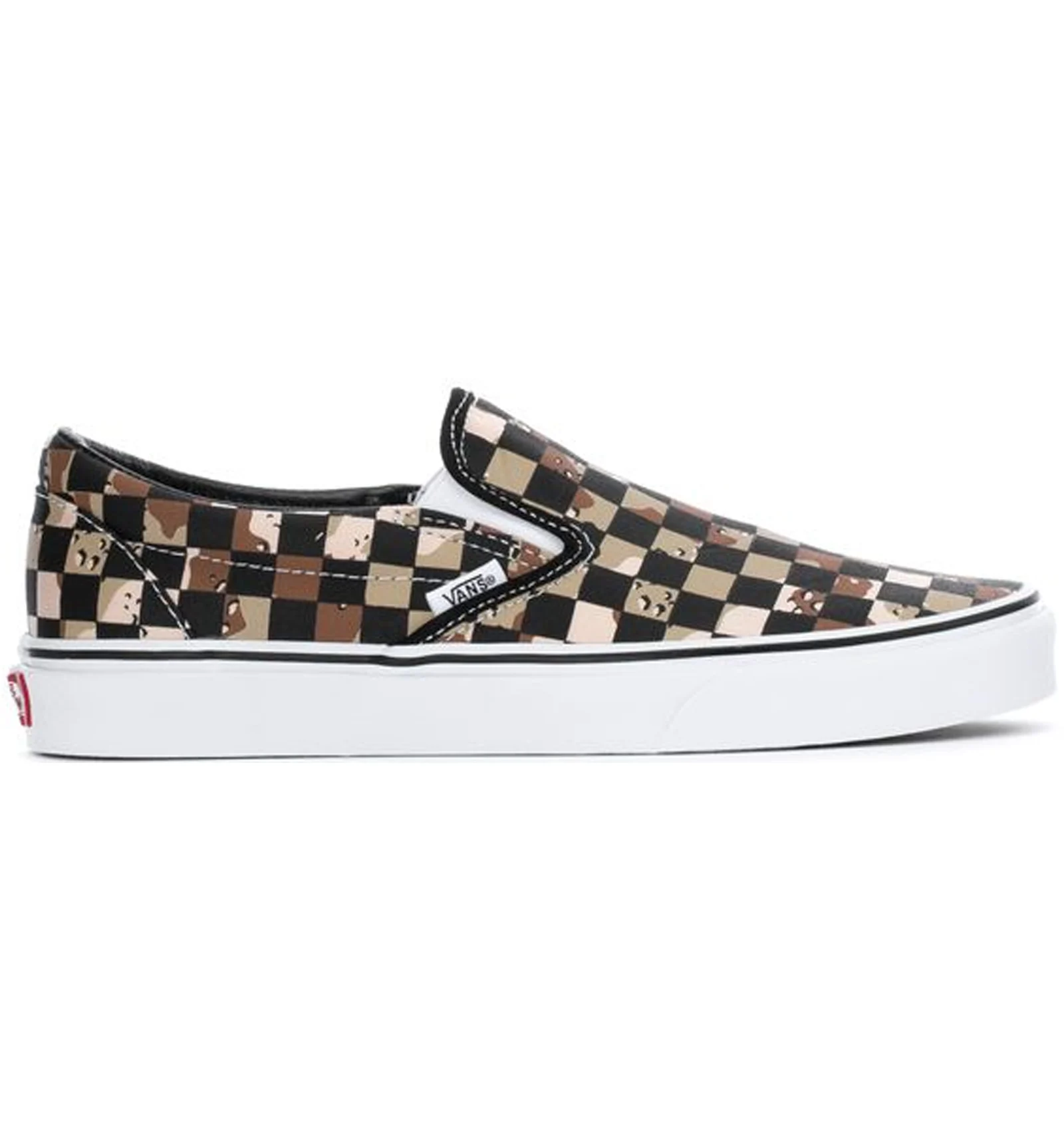 Vans classic slip on camo best sale