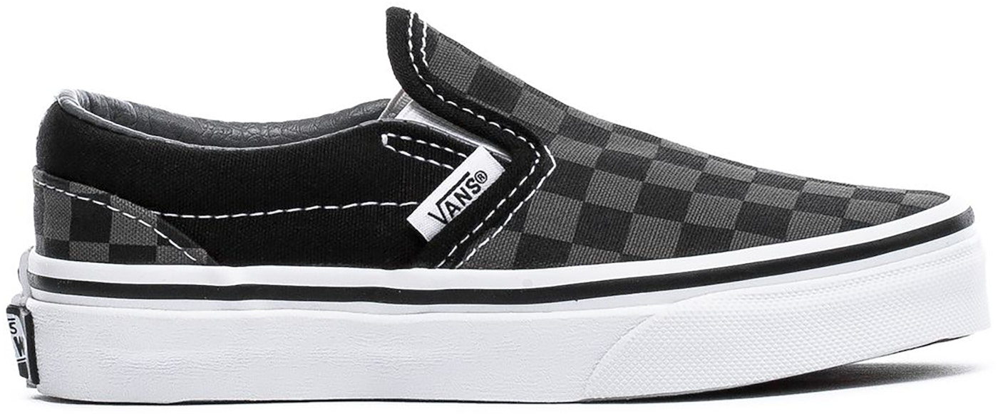 Vans Classic Slip-On Checkerboard Pewter (PS) -