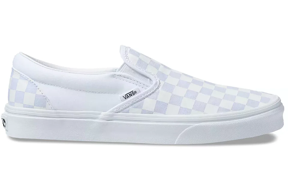White checkered van best sale