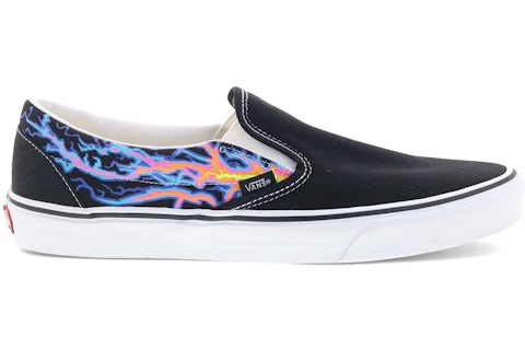 Vans Slip On Vans Noir Flamme Vans Classic Slip-On Electric Flame