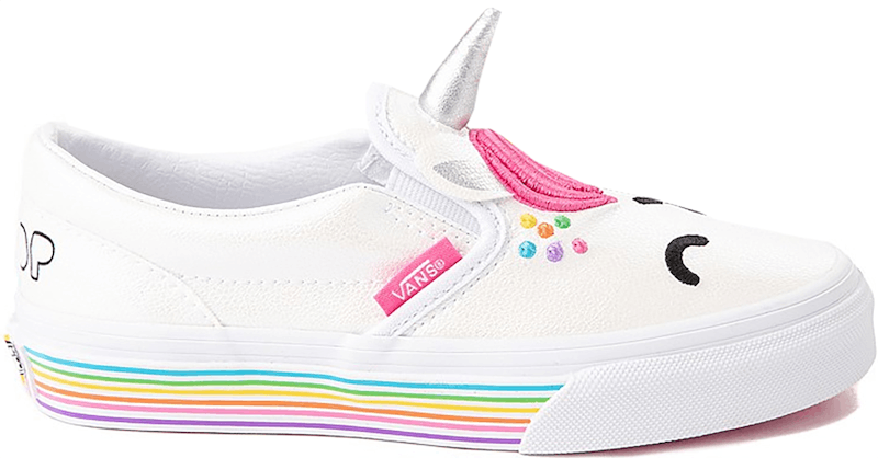 vans classic slip on unicorn