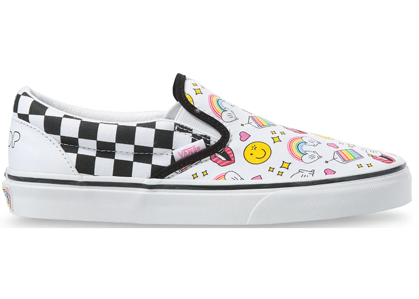Vans mermaid slip on best sale