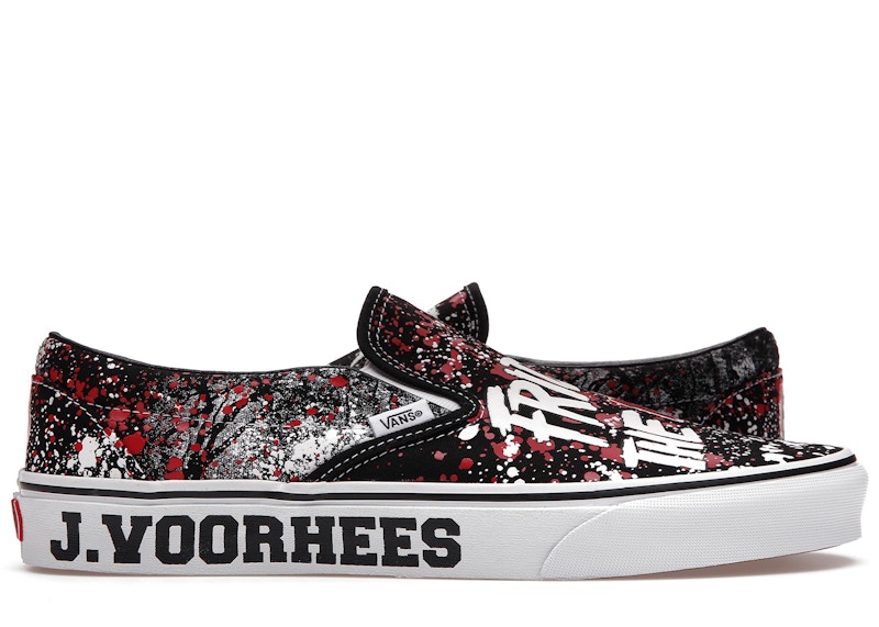 Vans Classic Slip-On Horror Pack Friday the 13th Jason Voorhees