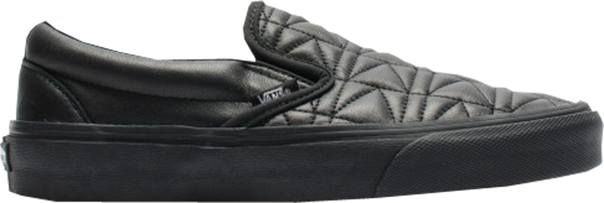 vans quilted leather slip ons