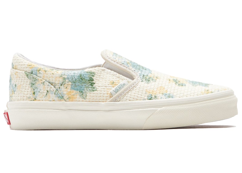 Vans slip on hot sale vintage floral