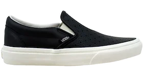 Vans Classic Slip On Leather Perforated Black