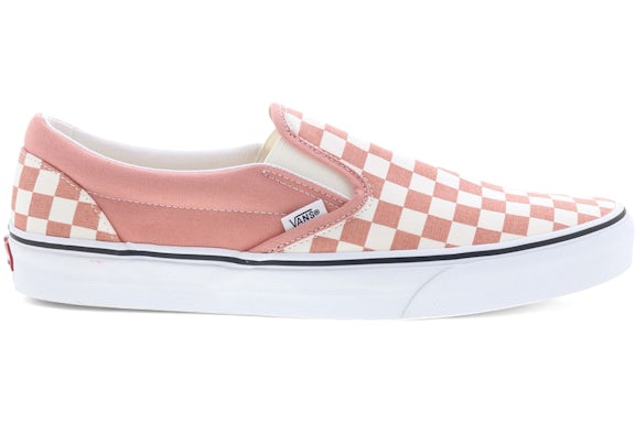 Vans Classic Slip-On Rose Dawn Checkerboard
