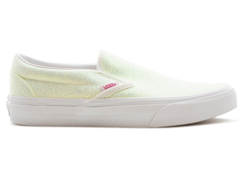 uv classic glitter slip on vans