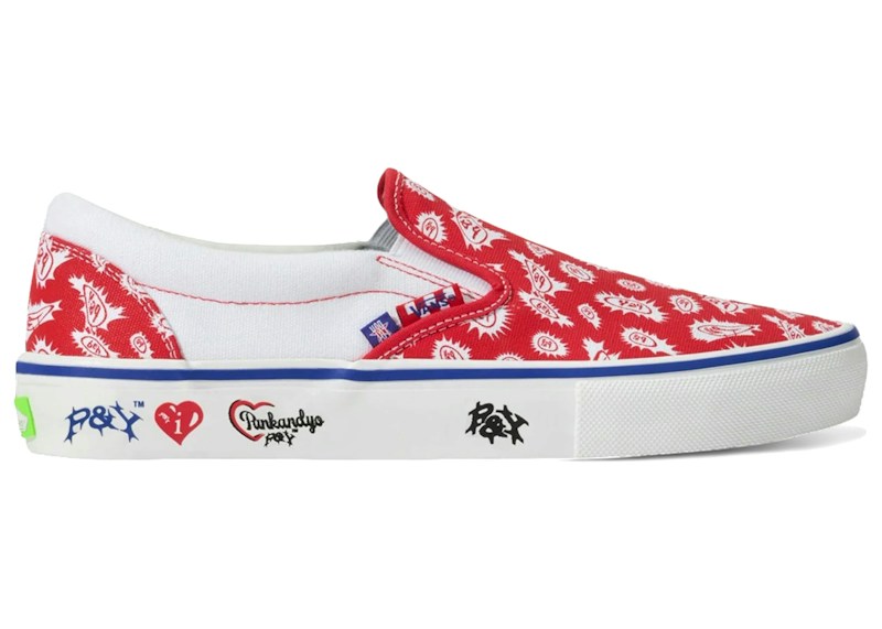 Vans Classic Slip-On punkandyo Red