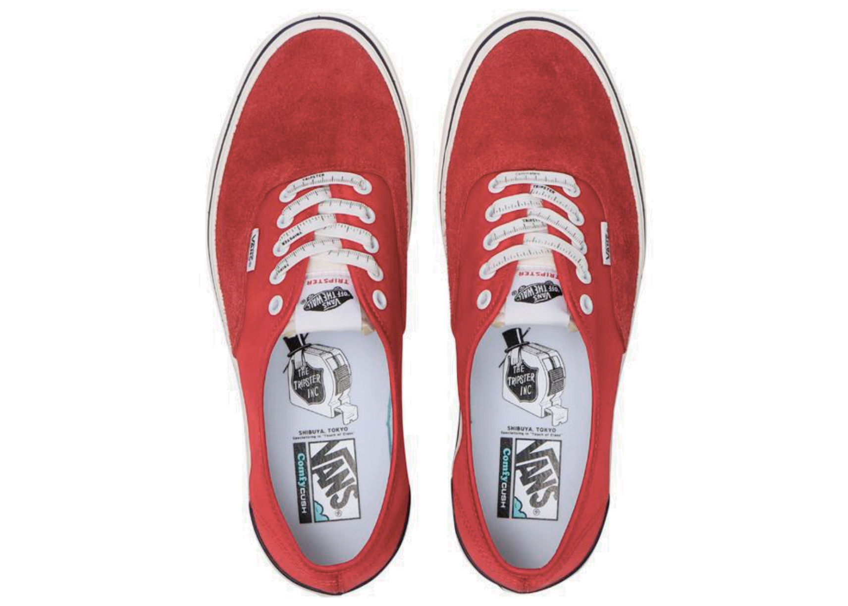 Vans ComfyCush Authentic HC Tripster Red Men's - VN000CEMRED - US