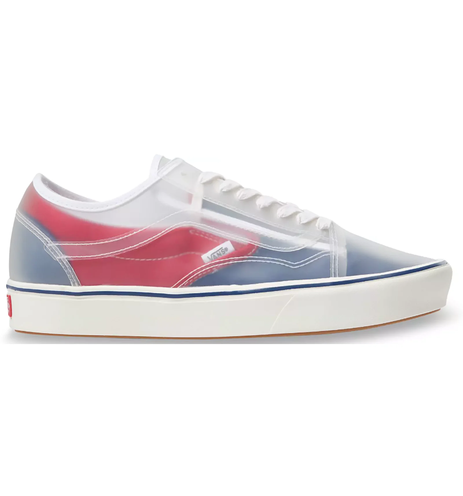 Clear vans shop shoes