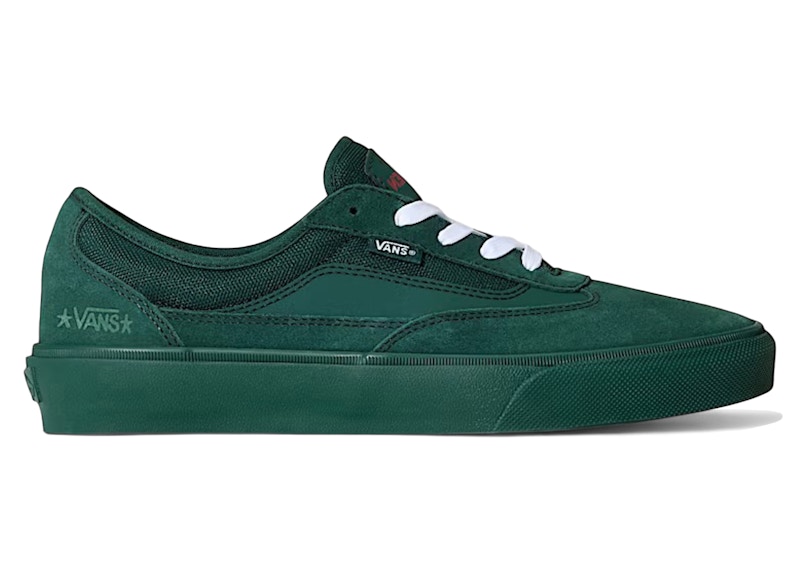 Pre-owned Vans Men's Curren Atiba Jefferson Sneakers In Emerald Green