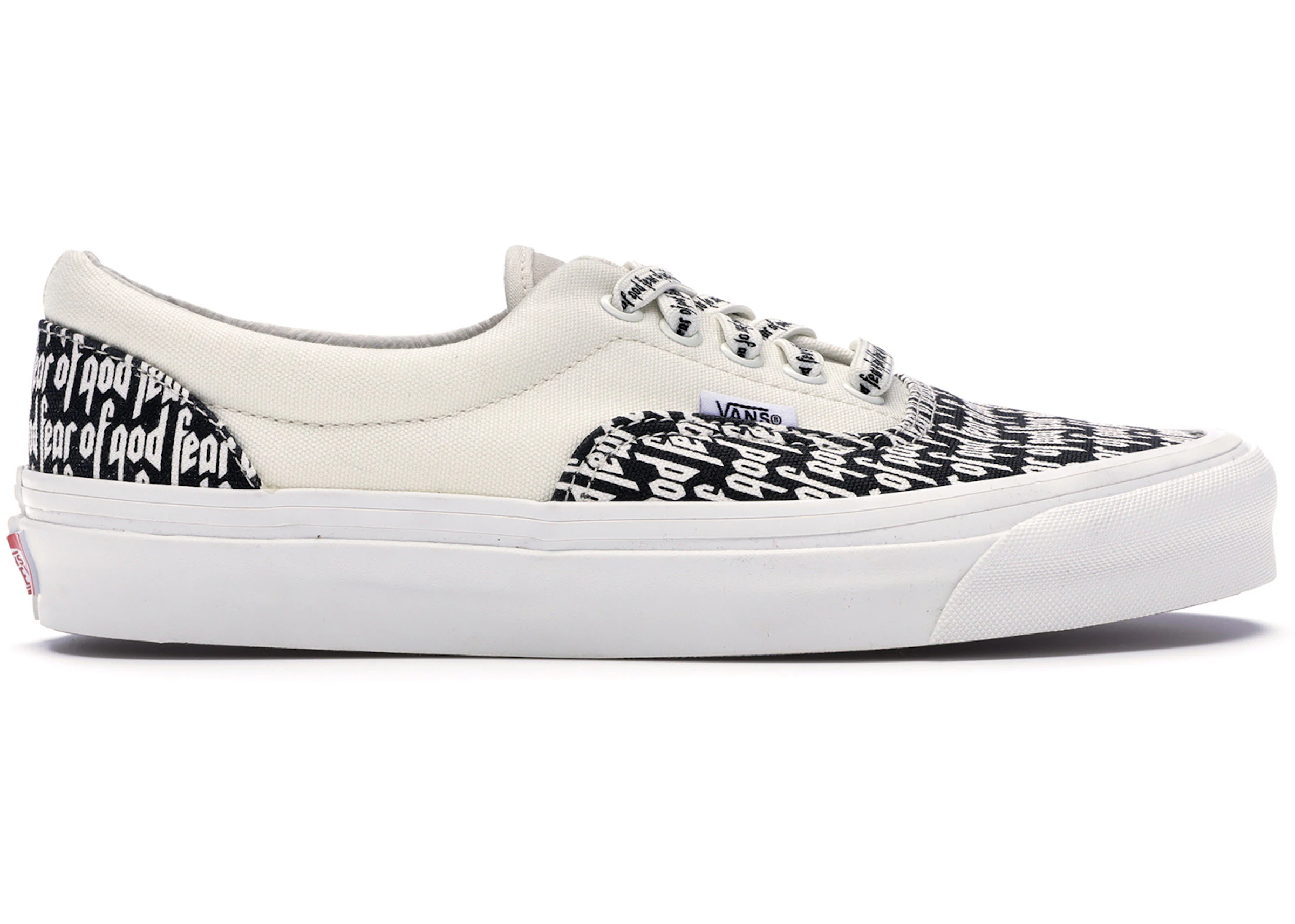 it can Go up Sister Vans Era 95 DX Fear of God White Black - VN0A3MQ5PZP - US