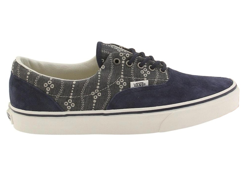 Pre-owned Vans Men's Era Sneakers In Blue/mood Indigo/blanc In Multi