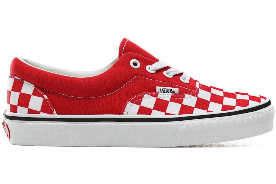 Vans racing 2025 red checkerboard