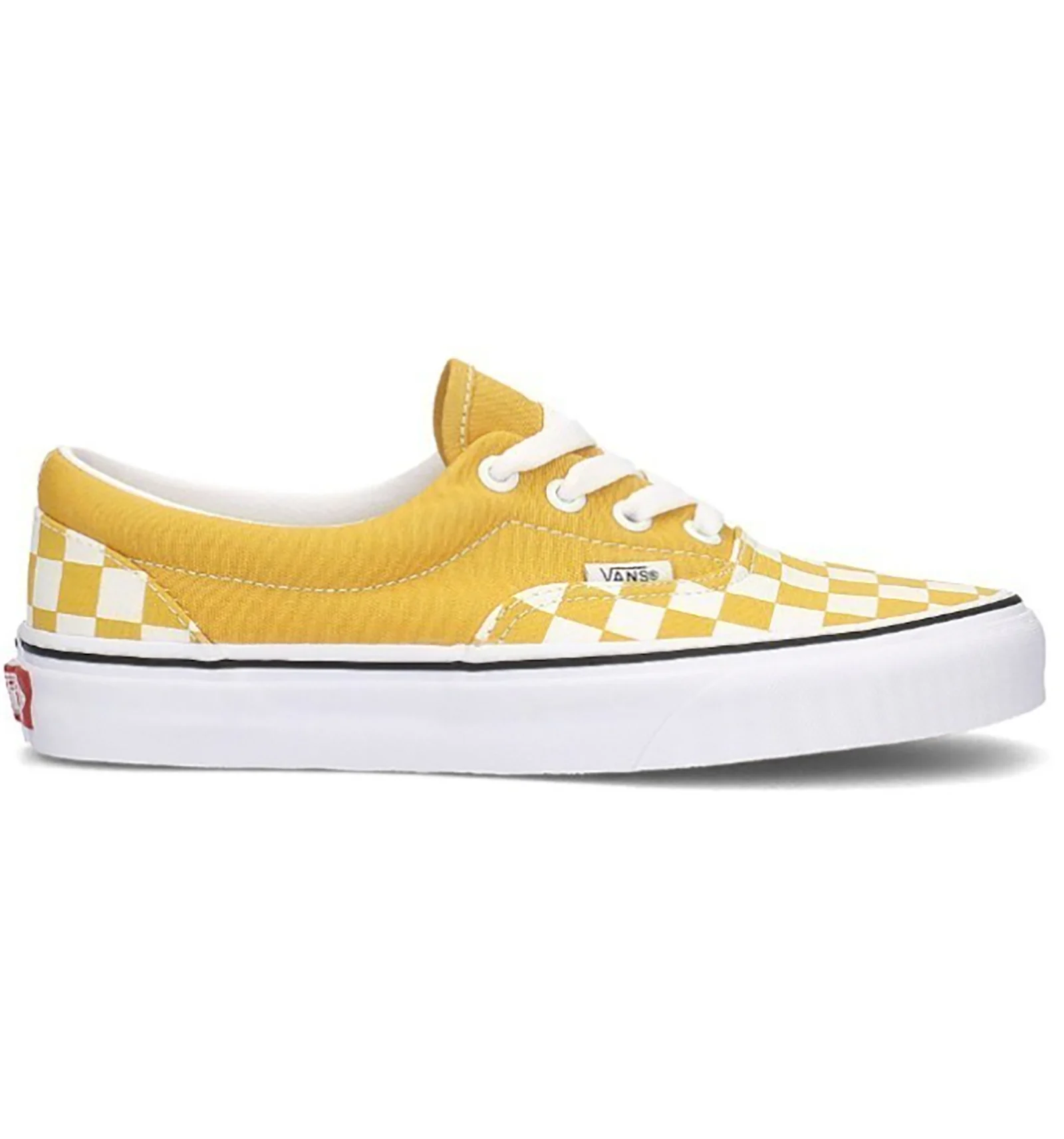 Vans yellow and white checkered outlet