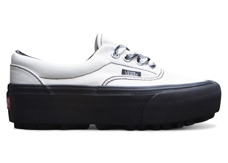 Pre-owned Vans Era Lug Platform 90s Retro (women's) Sneakers In White/black In Multi